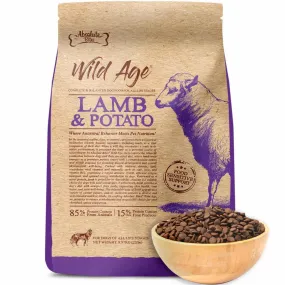 34% OFF FREE TREATS: Absolute Bites Wild Age Lamb & Potato Dry Dog Food