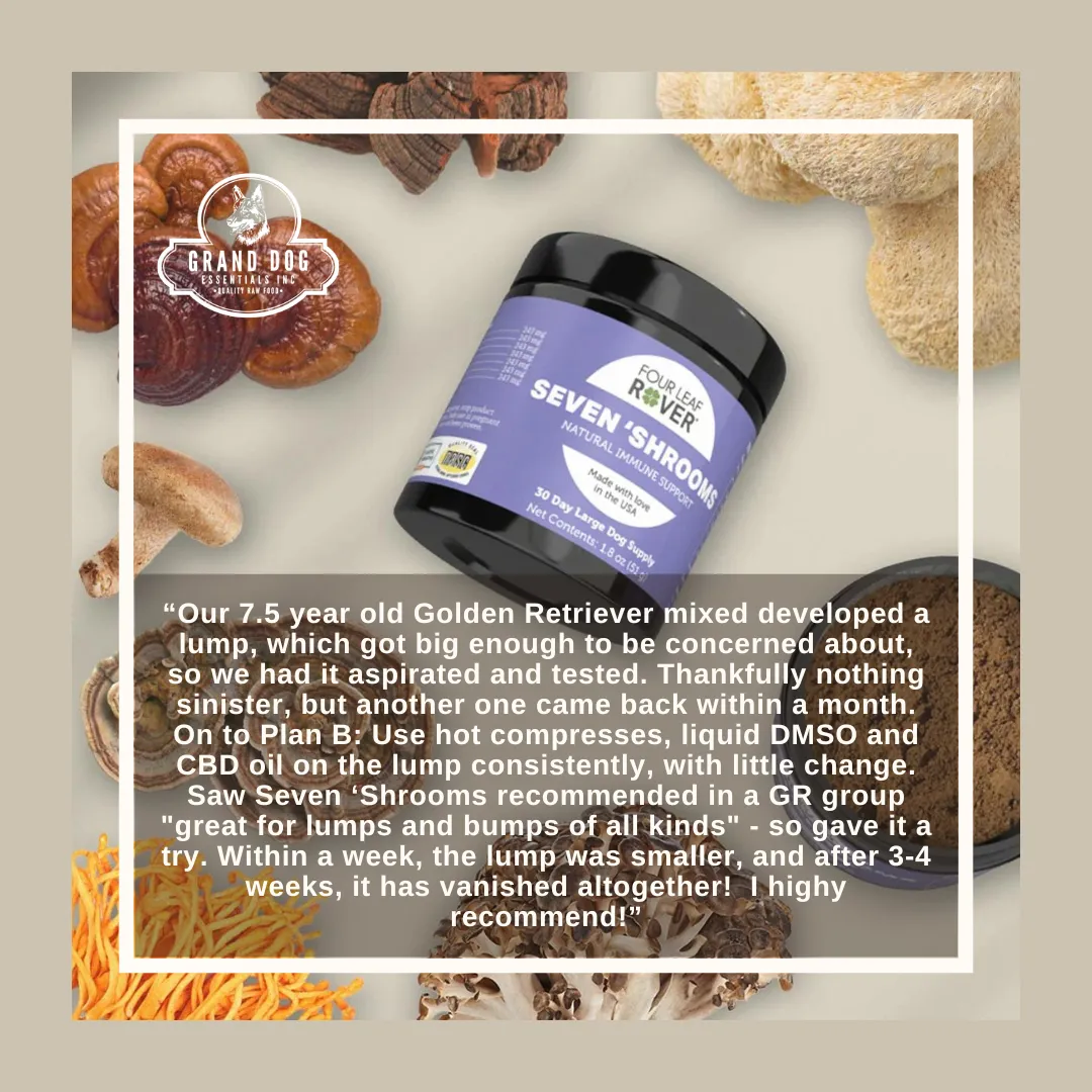 4LR Seven 'Shrooms - Organic Mushroom Mix for Dogs