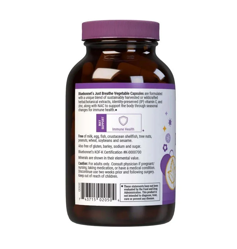 Bluebonnet Targeted Choice Just Breathe 60 VegCap
