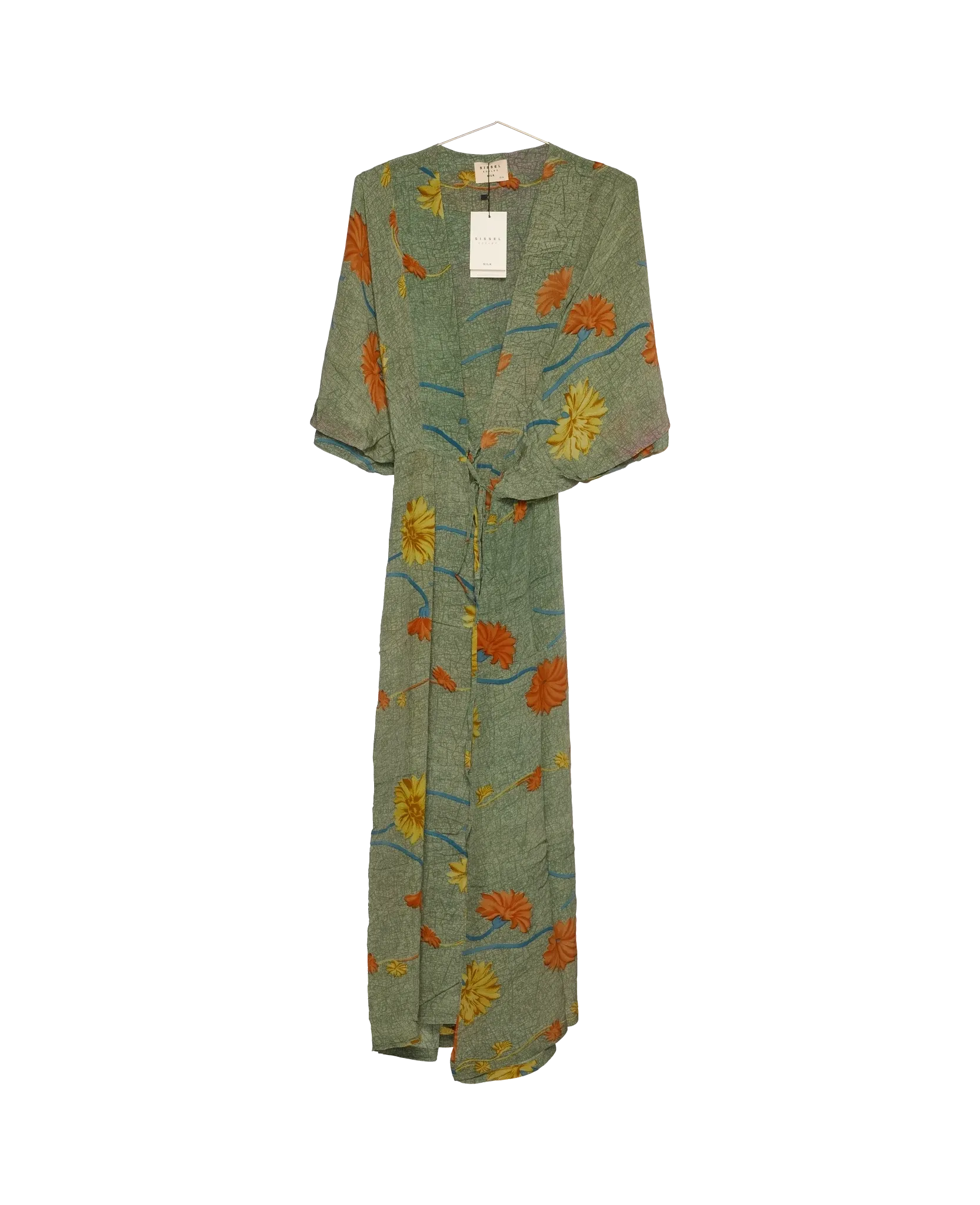 Brenda SILK Wrap Dress - No. 381