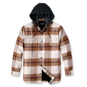 Carhartt Flannel Sherpa-Lined Relaxed Fit Shirt Jacket 105938