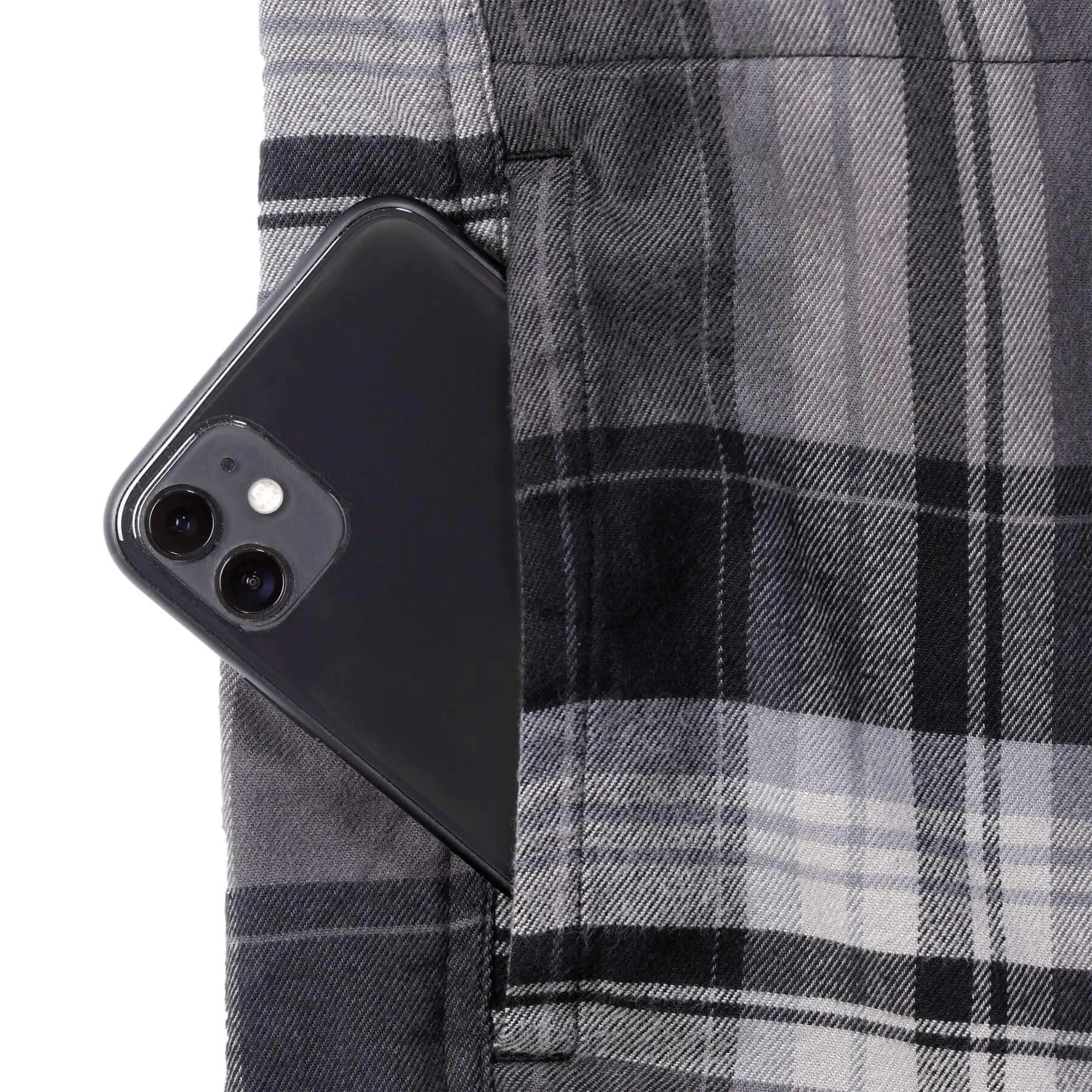 Carhartt Flannel Sherpa-Lined Relaxed Fit Shirt Jacket 105938