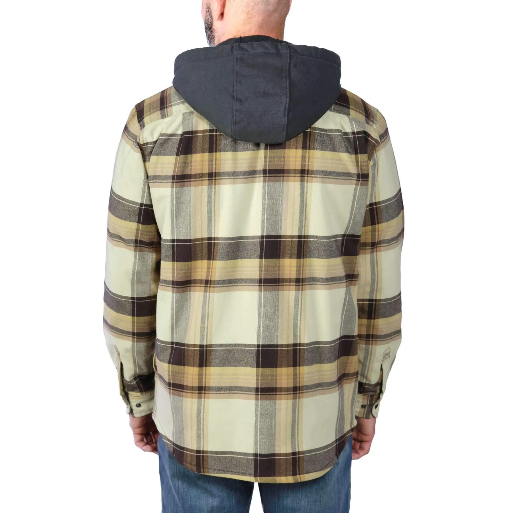 Carhartt Flannel Sherpa-Lined Relaxed Fit Shirt Jacket 105938
