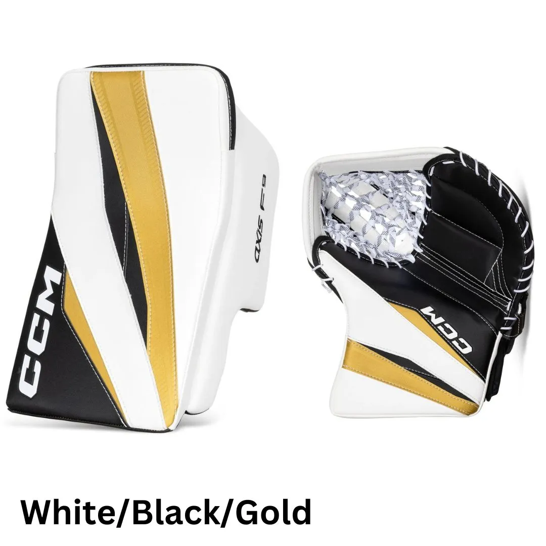 CCM Senior Axis F9 Hockey Goalie Trapper   Blocker