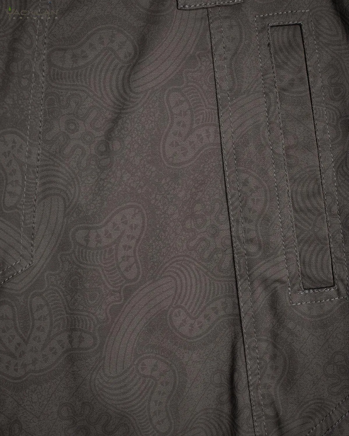 Corsaire Men Pirate / Cotton Printed  - Grey MYCELIUM