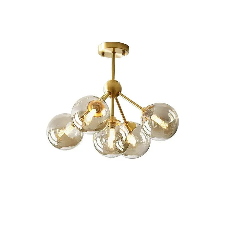 Daven - Simple Nordic Copper Pendant Light