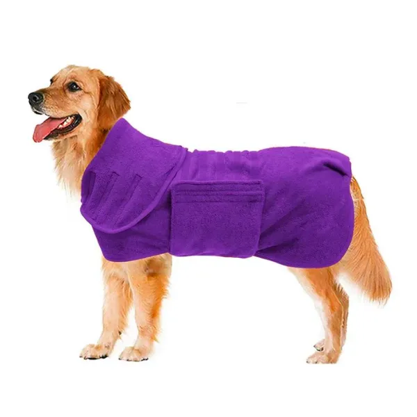 Designs on Dogs Drying Coat Robe