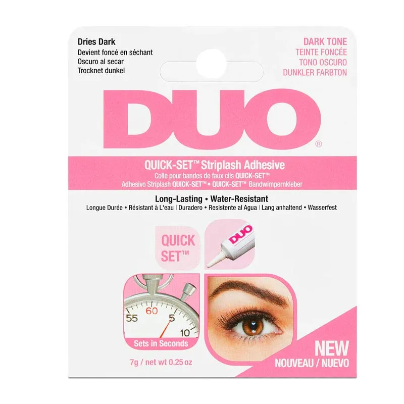 DUO Quickset Eyelash Striplash Adhesive Dark