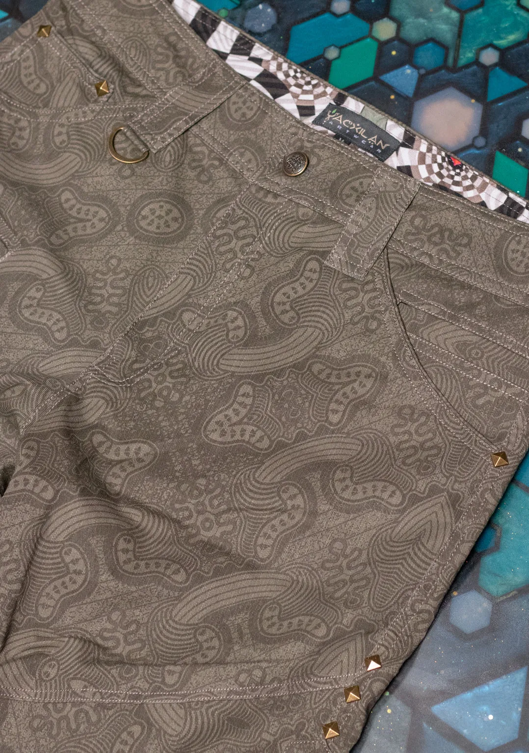 Flying Short Men / Twill - Earth MYCELIUM Matzokio