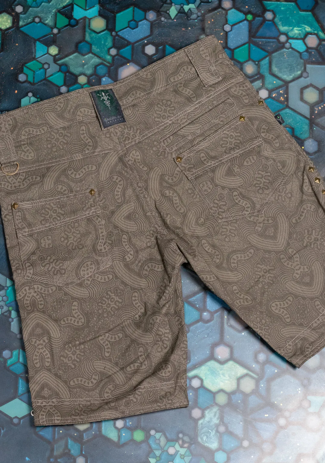 Flying Short Men / Twill - Earth MYCELIUM Matzokio