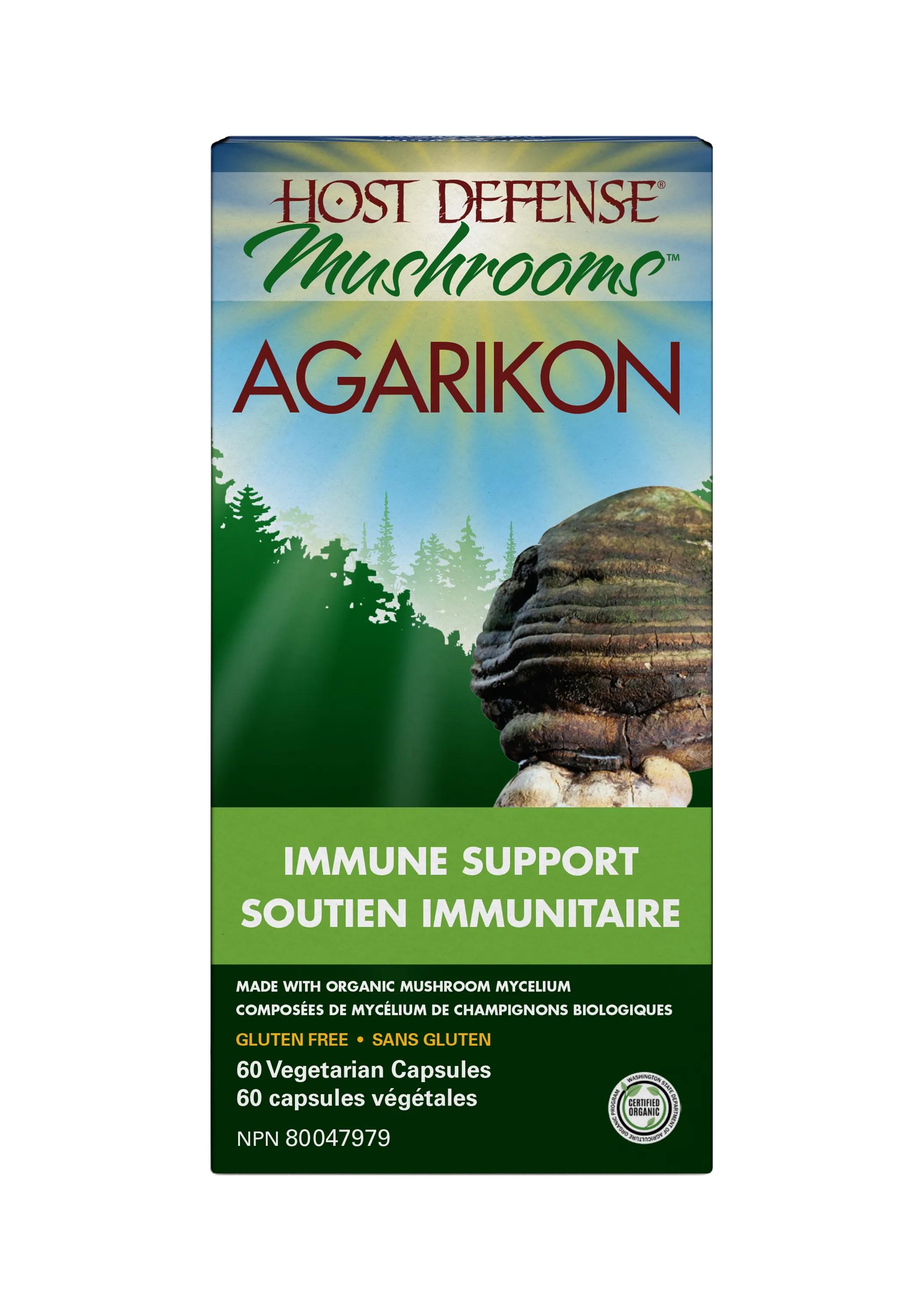 Host Defense Agarikon 60 Capsules
