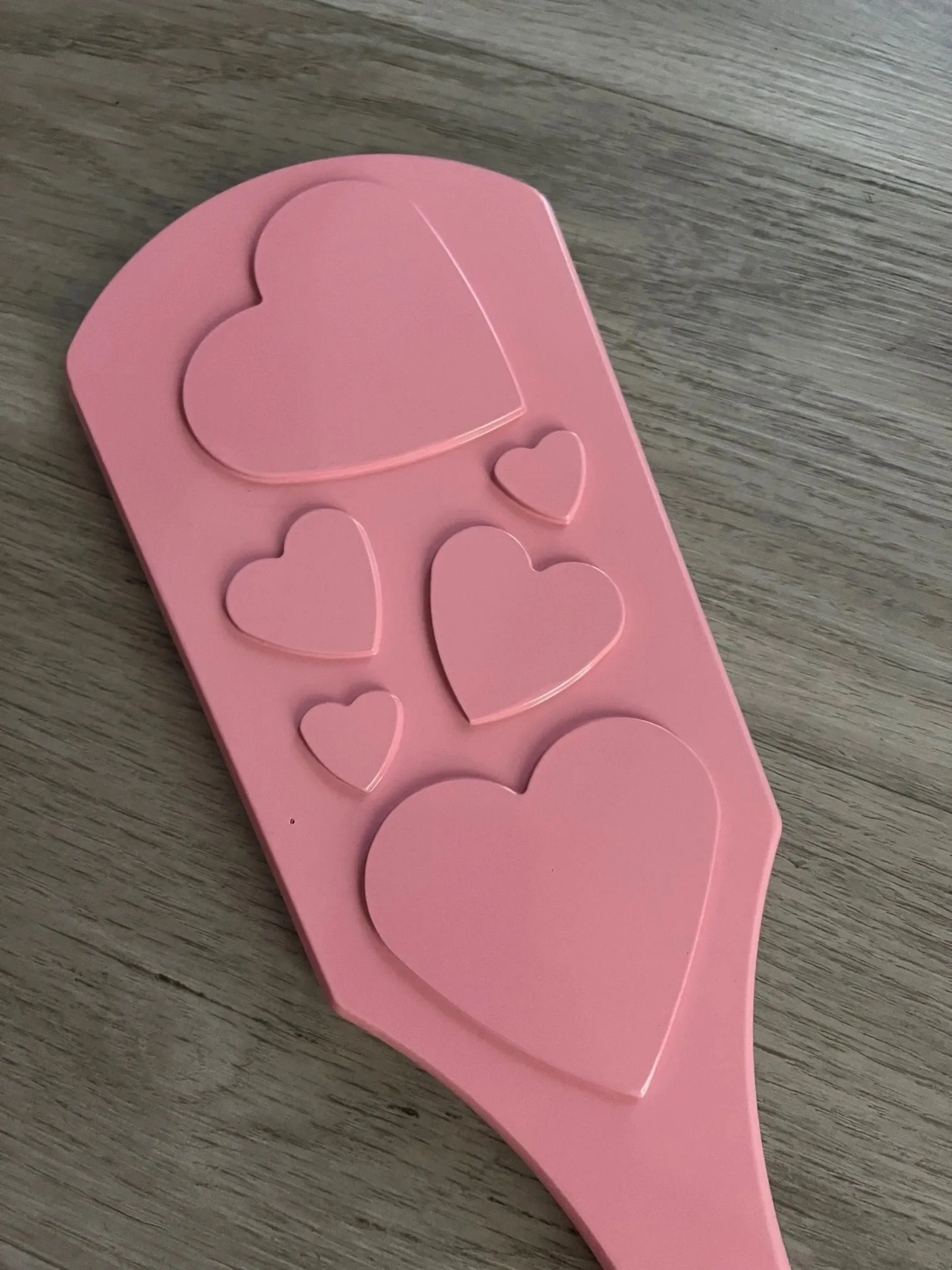 Lola's Heartbreaker Spanking Paddle in Aluminum