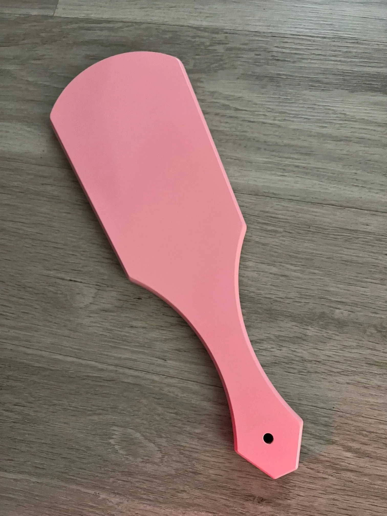 Lola's Heartbreaker Spanking Paddle in Aluminum