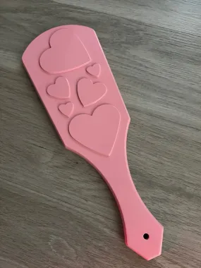 Lola's Heartbreaker Spanking Paddle in Aluminum