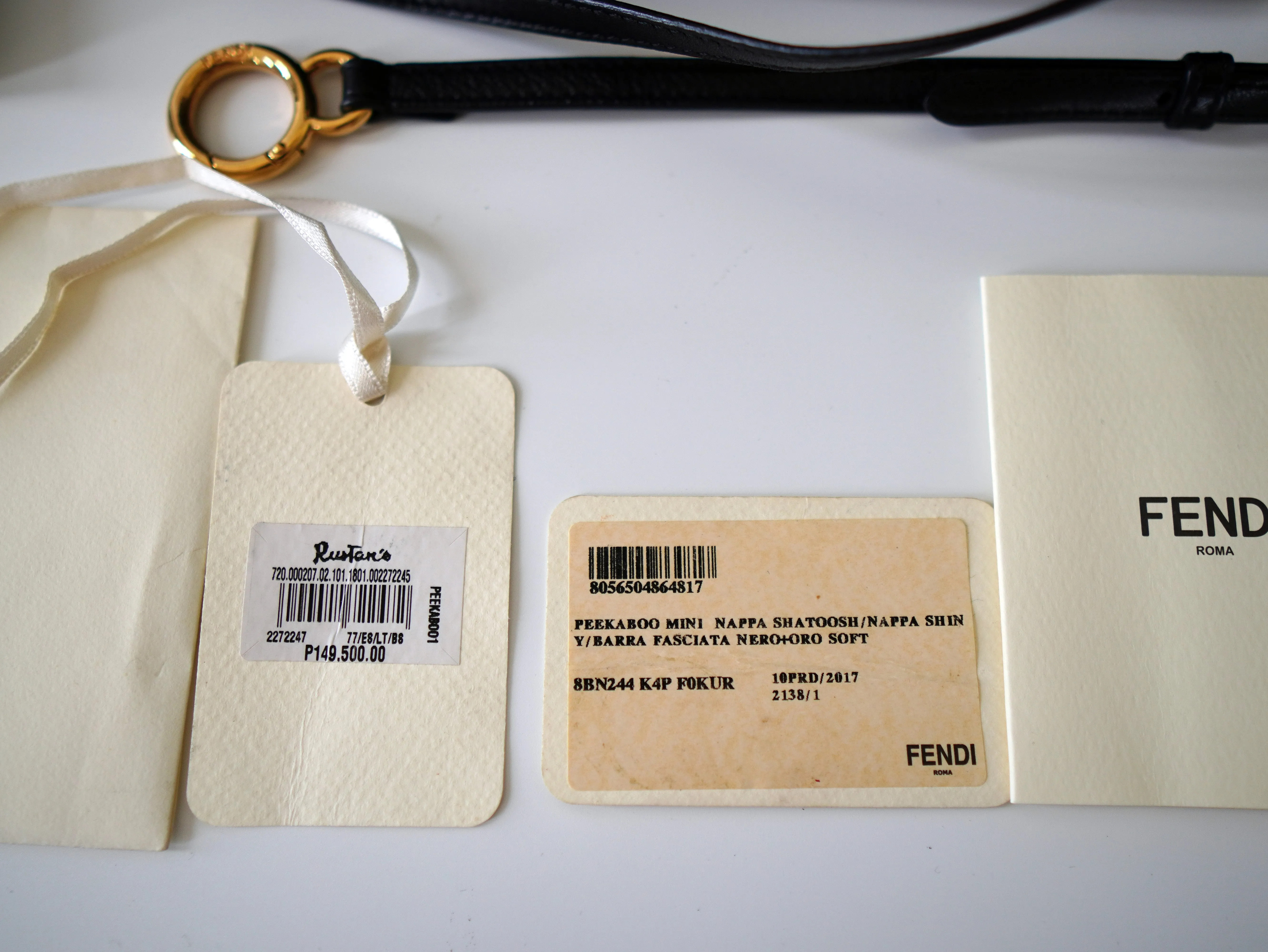 <b>FENDI</b> <br>Iconic Mini Peekaboo