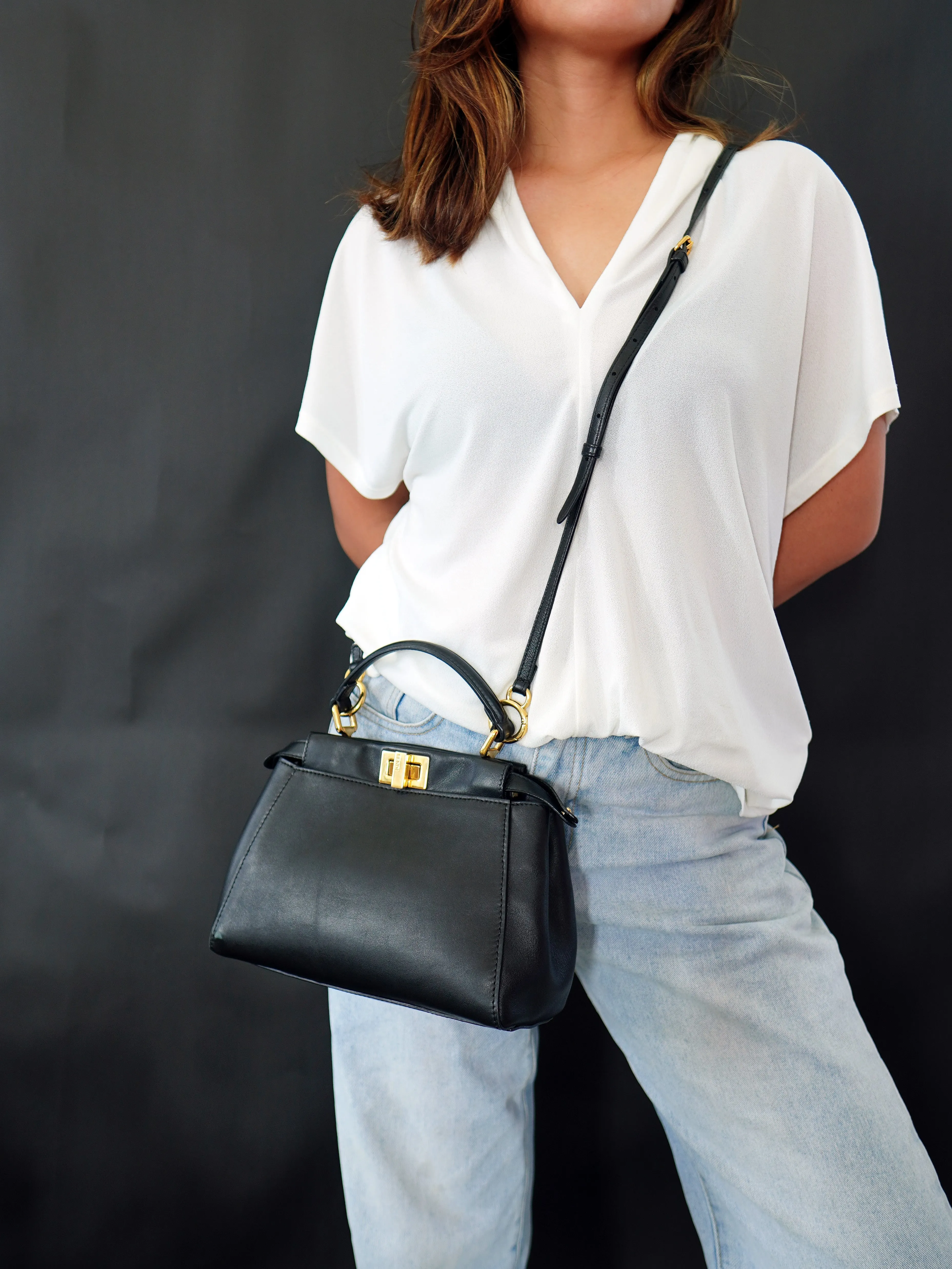 <b>FENDI</b> <br>Iconic Mini Peekaboo