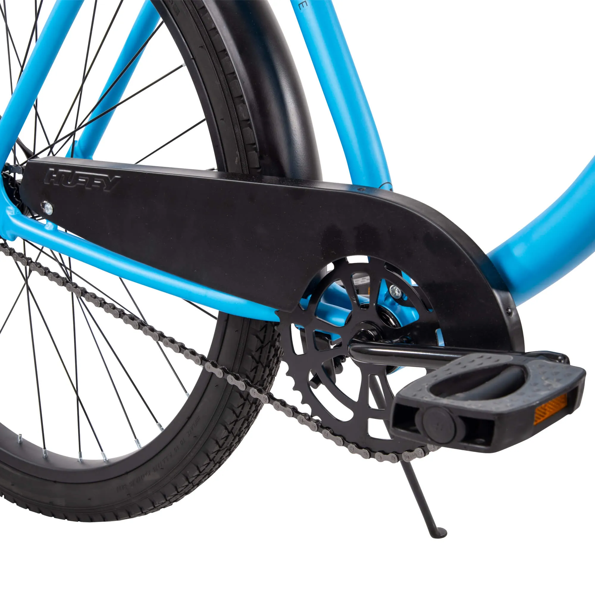Men's Beach Cruiser Bike 26" Perfect Fit Frame Steel Comfort Ride, Matte Blue