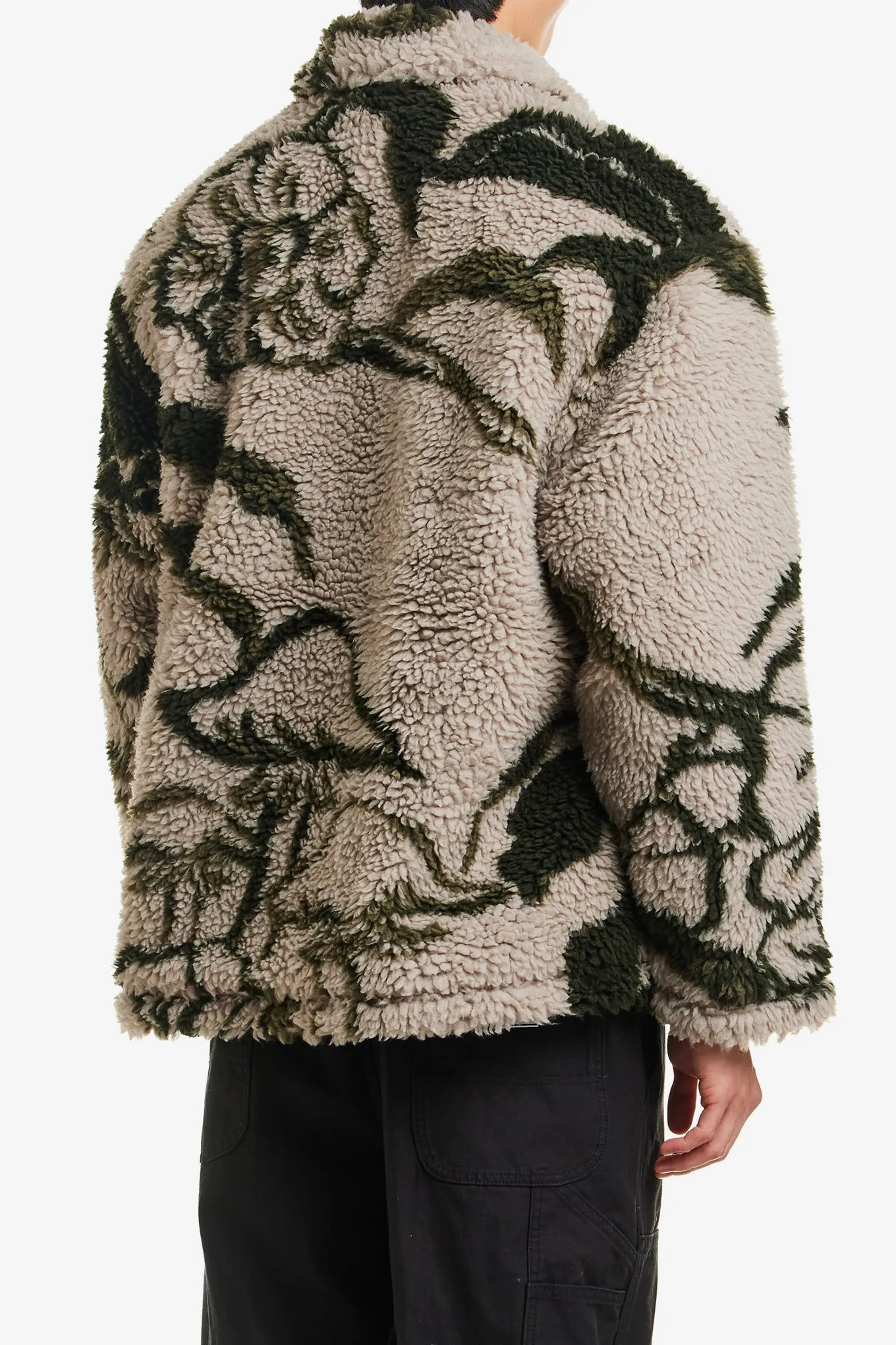 MUSHROOM SHERPA JACKET