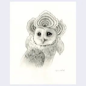 Rakugaki 5 (2023) - Jon Ching - "Mother Mycelium Sketch"