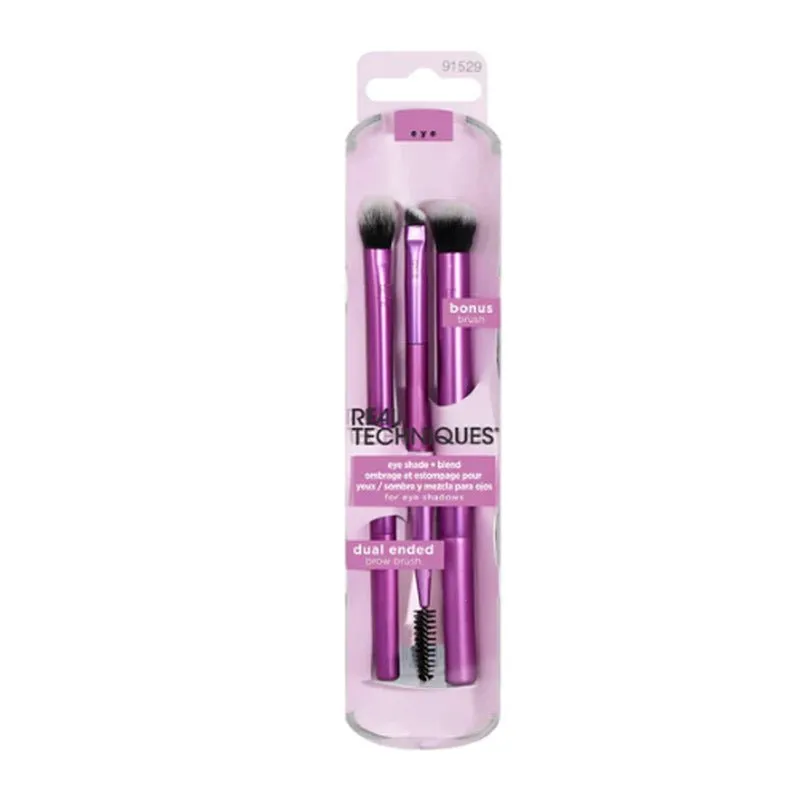 Real Techniques Eye Shade And Blend Brush Trio