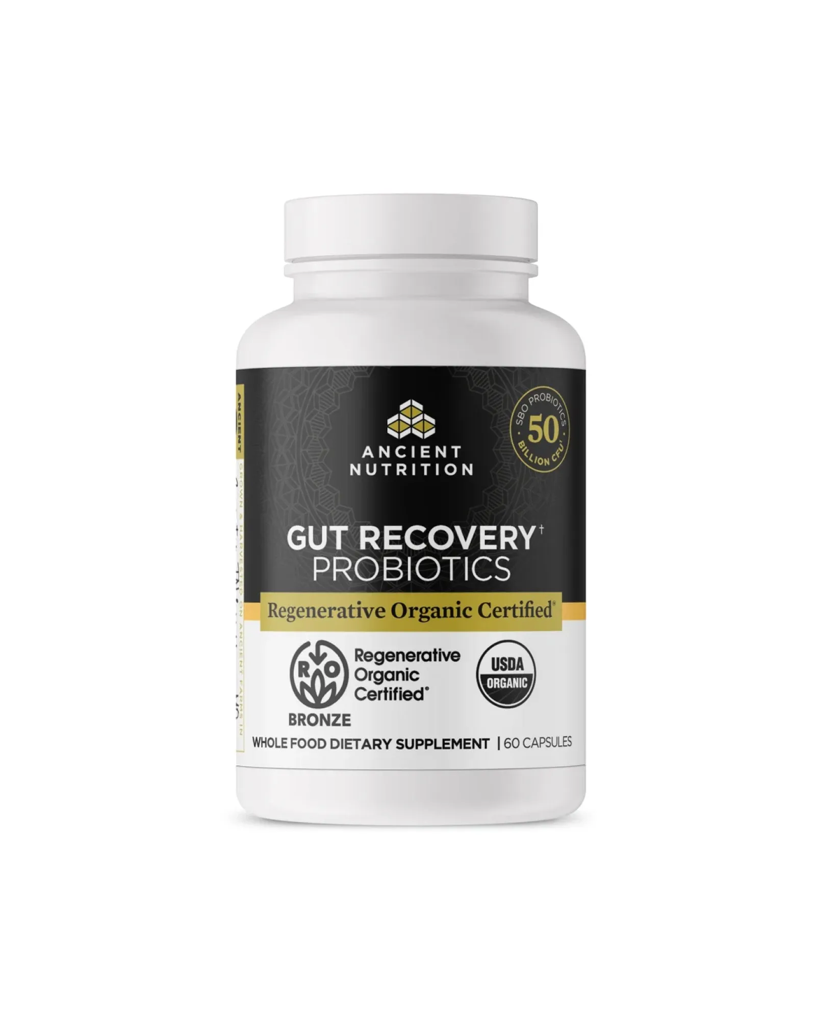 Regenerative Organic Certified™ Gut Recovery Probiotics Capsules