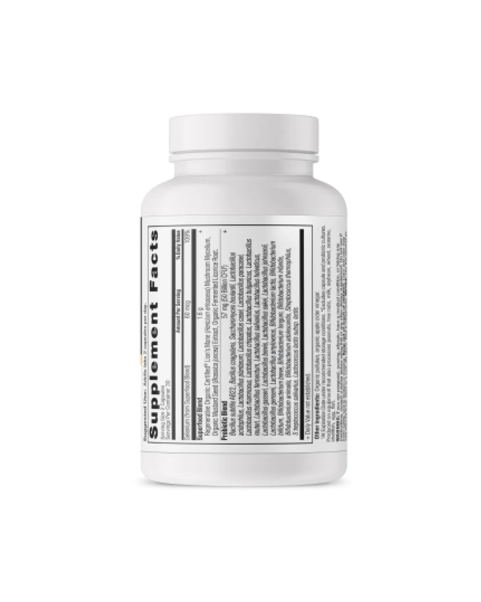 Regenerative Organic Certified™ Gut Recovery Probiotics Capsules
