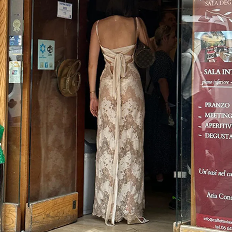 Summer Women Clothing Vacation Sexy Strap High Class Elegant Printing Slip Dress Women