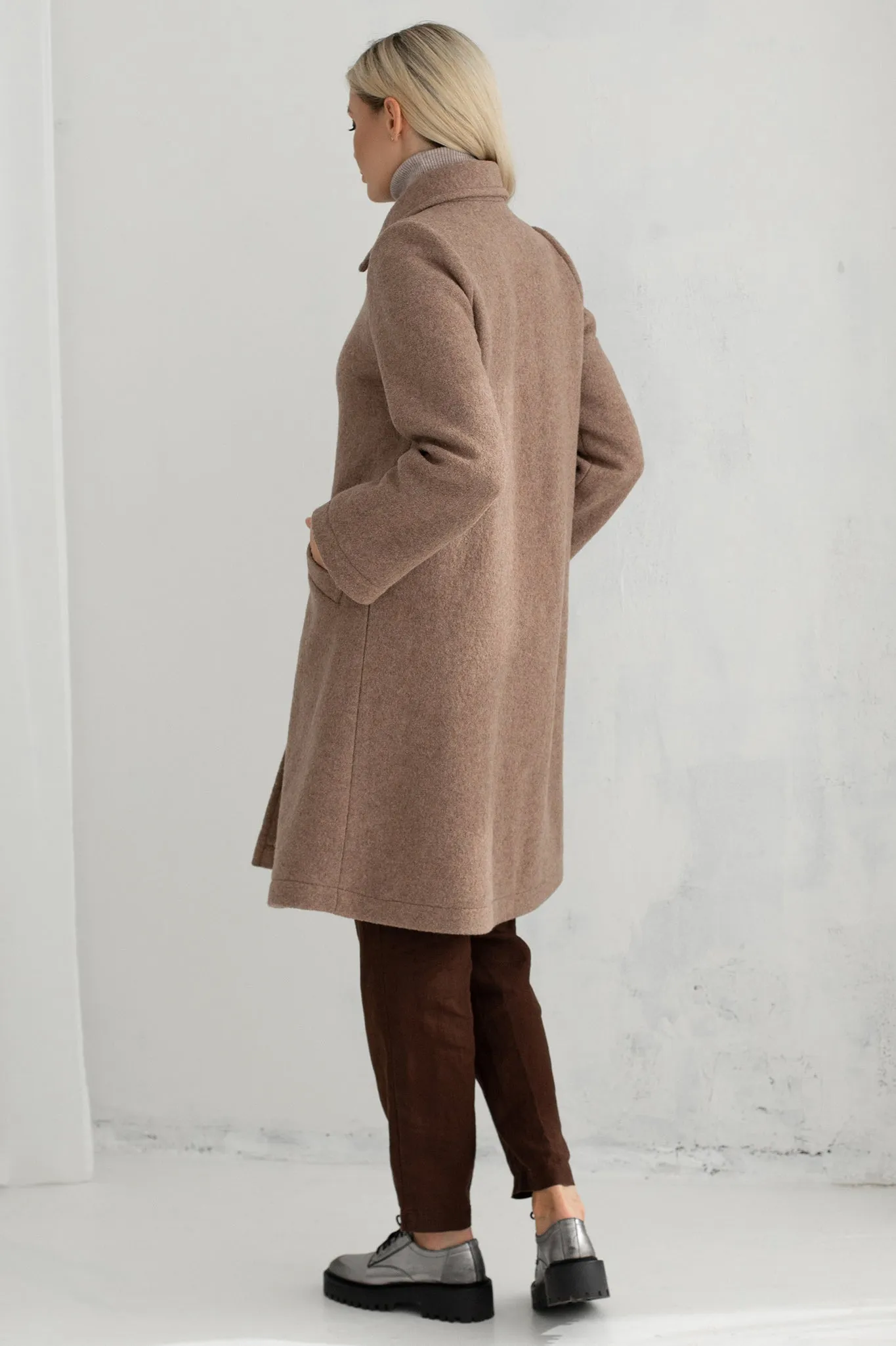 Warm wool coat Ellen