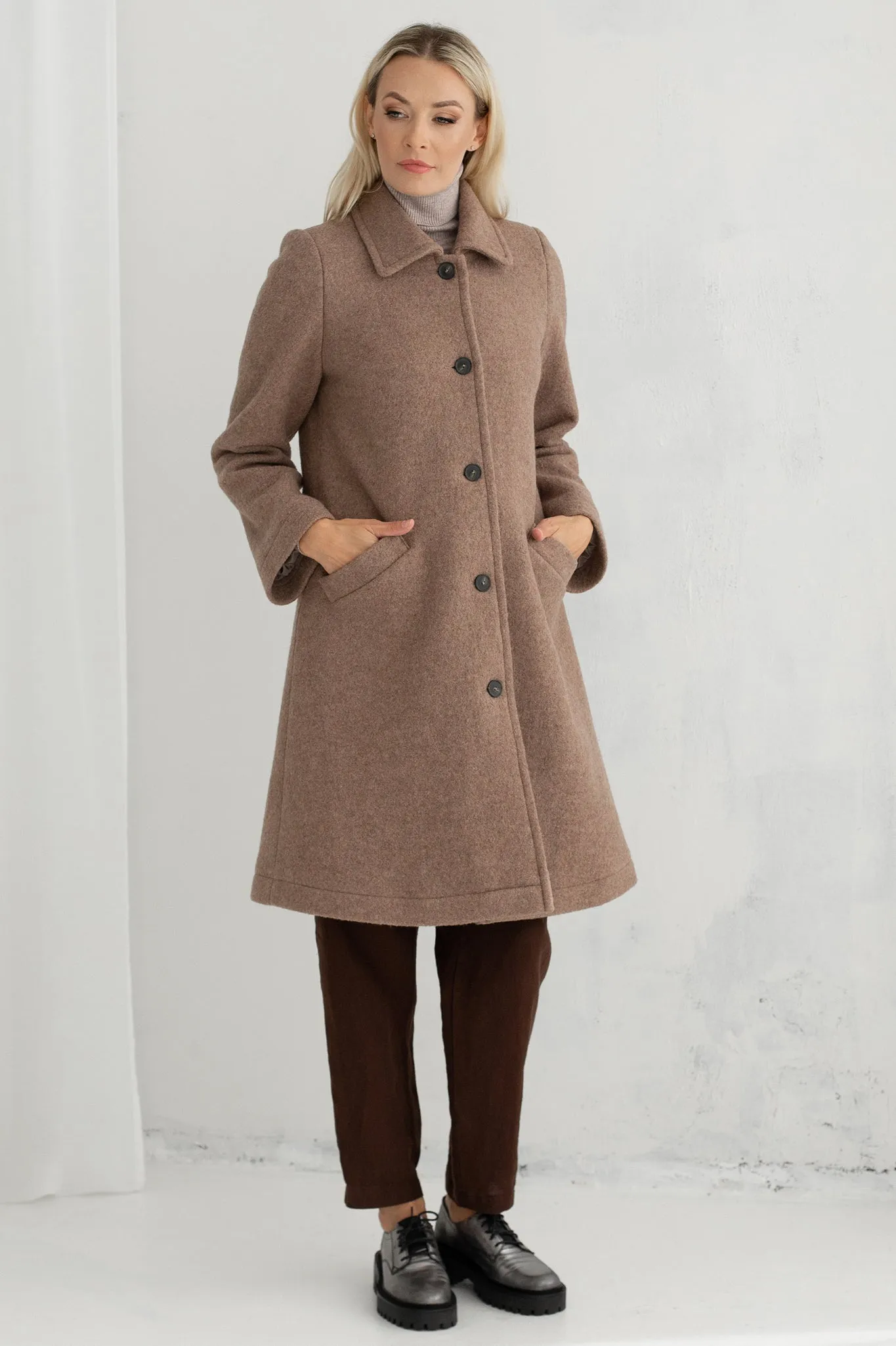 Warm wool coat Ellen